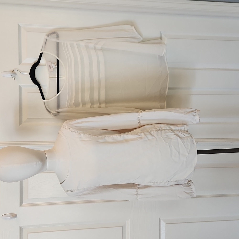 Ann Taylor Loft lot of two blouses